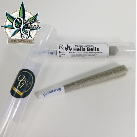Organic Goods - Hells Bells Pre-Roll - 1