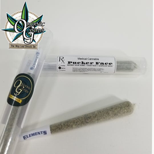 Organic Goods - Pucker Face Pre-Roll - 1