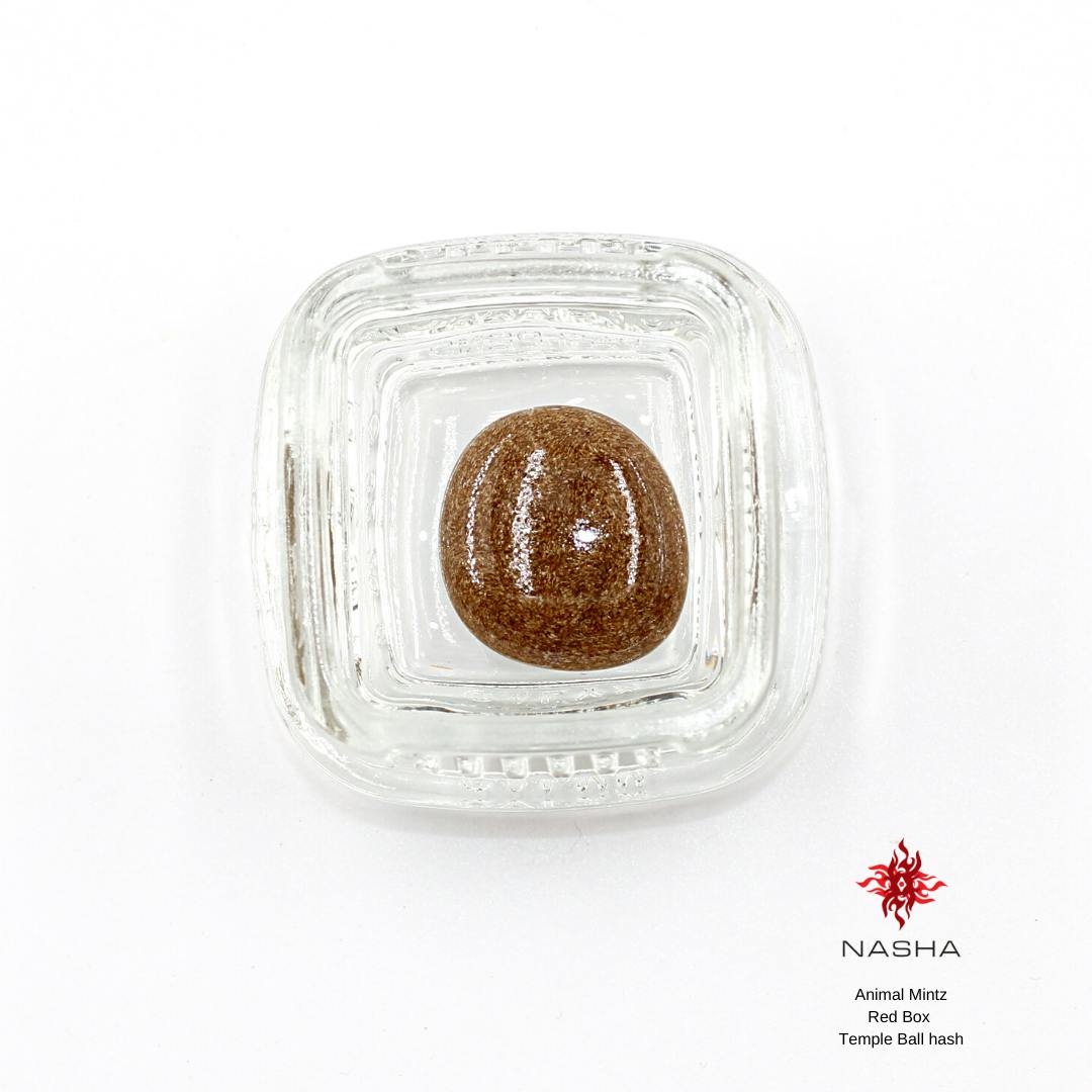 NASHA - Animal Mintz Red Temple Ball Hash - 1