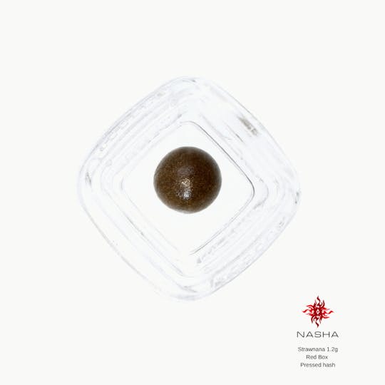 NASHA - Strawnana 1.2g Red Pressed Hash (Alpenglow) - 1