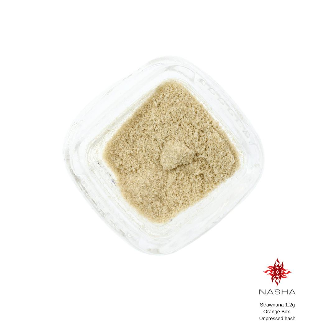 NASHA - Strawnana 1.2g Orange Unpressed Hash (Alpenglow) - 1