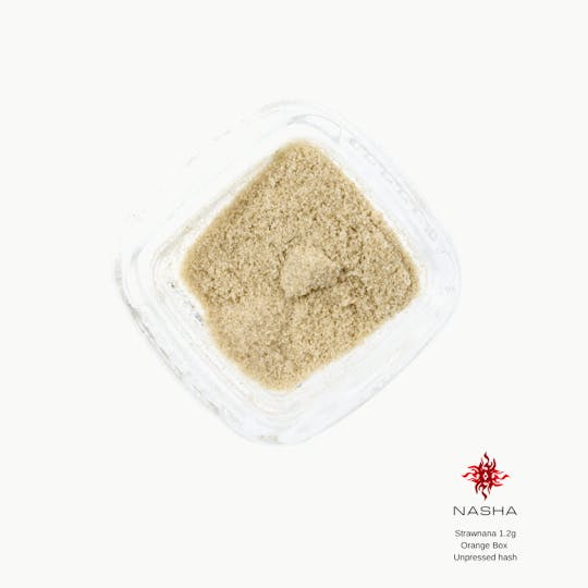 NASHA - Strawnana 1.2g Orange Unpressed Hash (Alpenglow) - 1