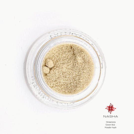 NASHA - Strawnana Green Powder Hash by Alpenglow - 1