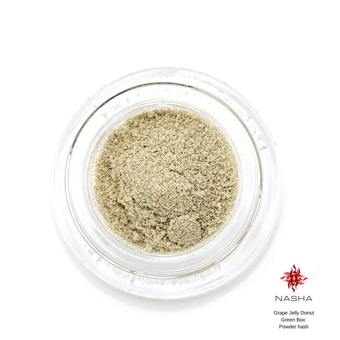 NASHA - Grape Jelly Donut Green Powder Hash - 1