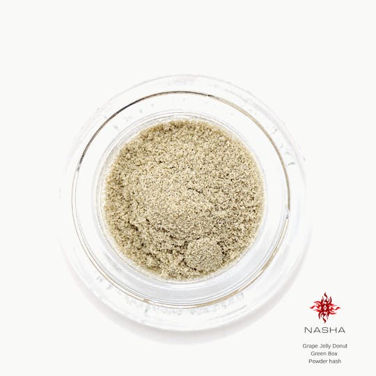 NASHA - Grape Jelly Donut Green Powder Hash - 1