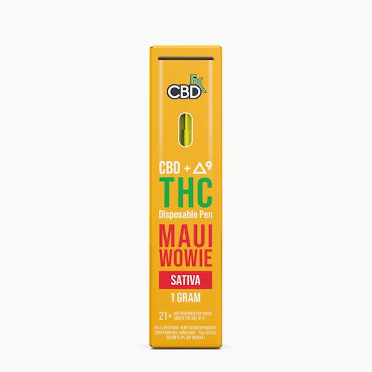 CBDfx - CBD + Delta-9 THC Vape Pen: Maui Wowie Sativa - 1