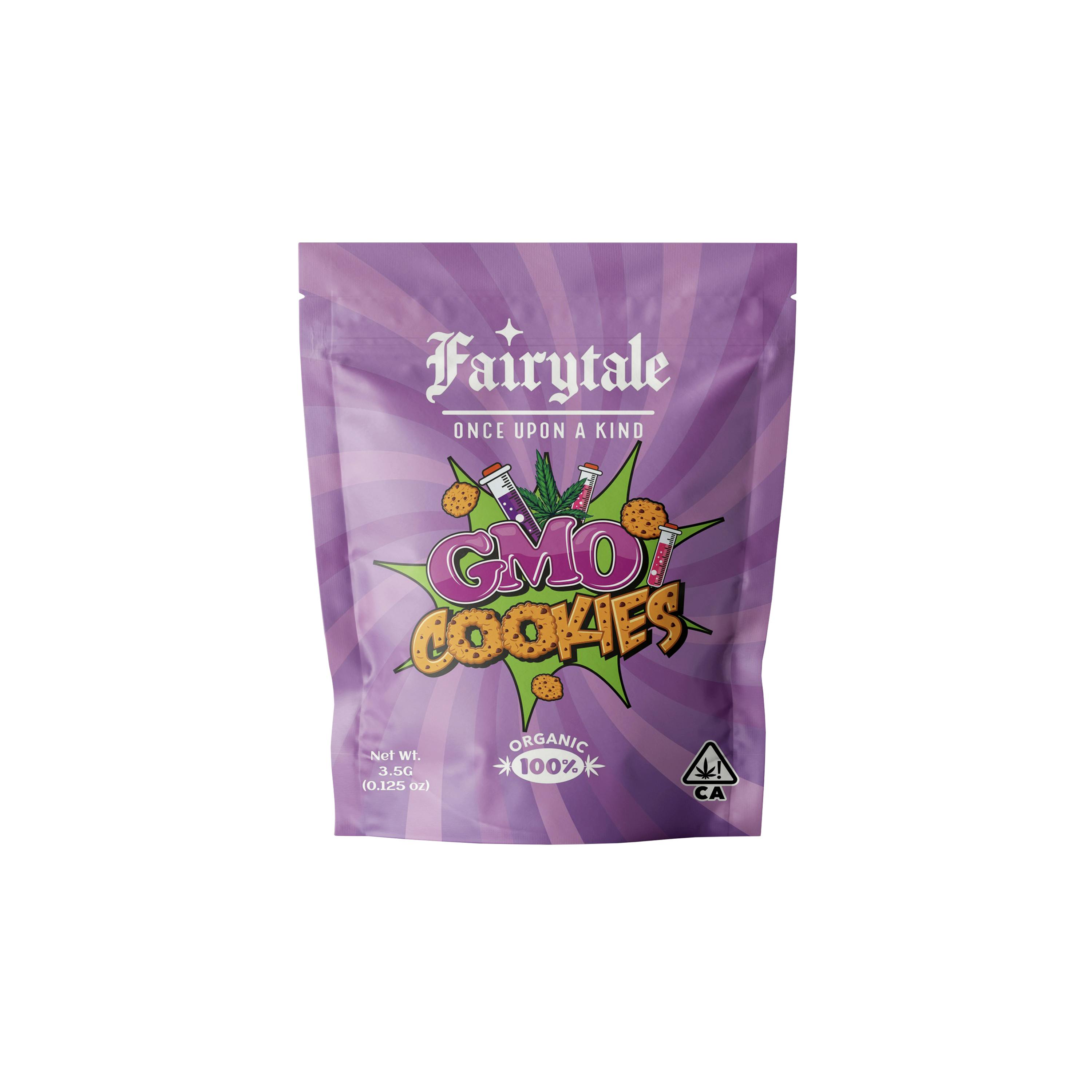 Fairytale - FAIRYTALE | 3.5 Grams (1/8) GMO Cookies Premium (Indica) 33% THC - 1