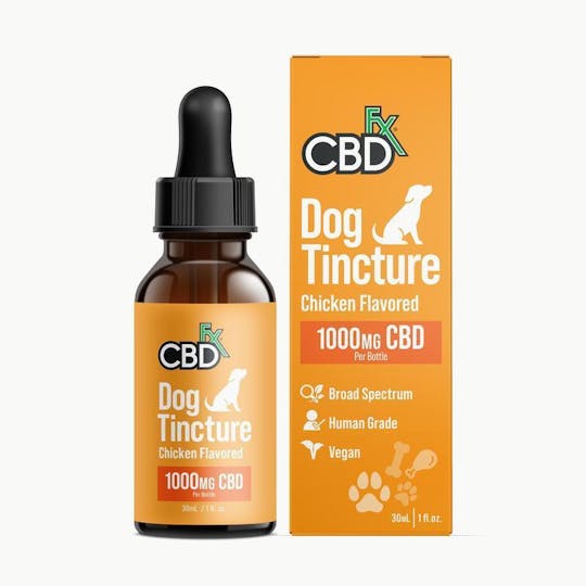 CBDfx - CBD Oil Dog Tincture 1000mg - 1
