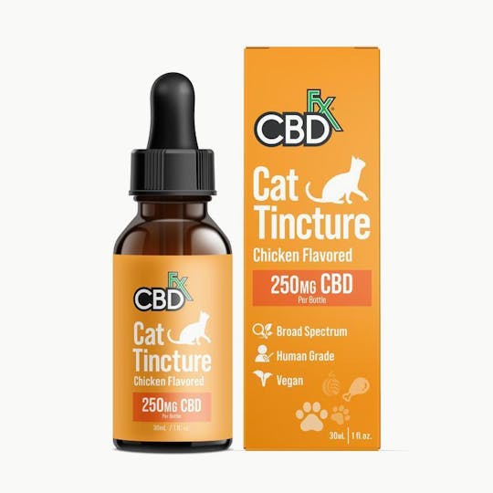 CBDfx - CBD Oil Cat Tincture 250mg - 1