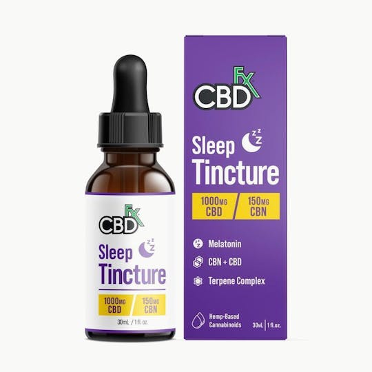 CBDfx - CBD Oil Sleep Tincture 1000mg - 1