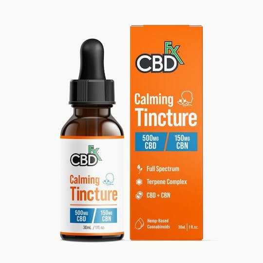 CBDfx - CBD + CBN Oil Calming Tincture 500mg - 1