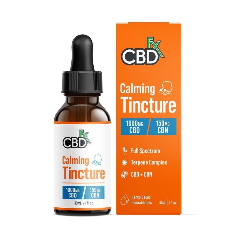 CBDfx - CBD + CBN Oil Calming Tincture 1000mg - 1