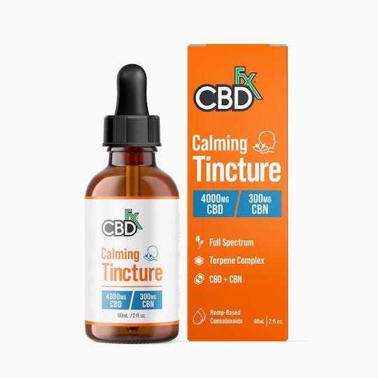 CBDfx - CBD + CBN Oil Calming Tincture 4000mg - 1