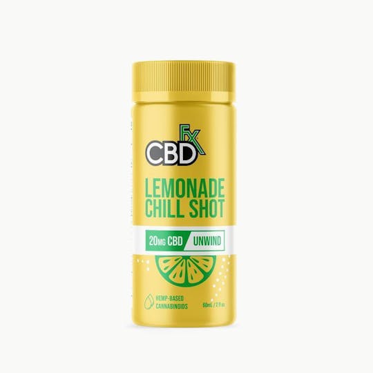 CBDfx - Lemonade CBD Chill Shot - 20mg - 1