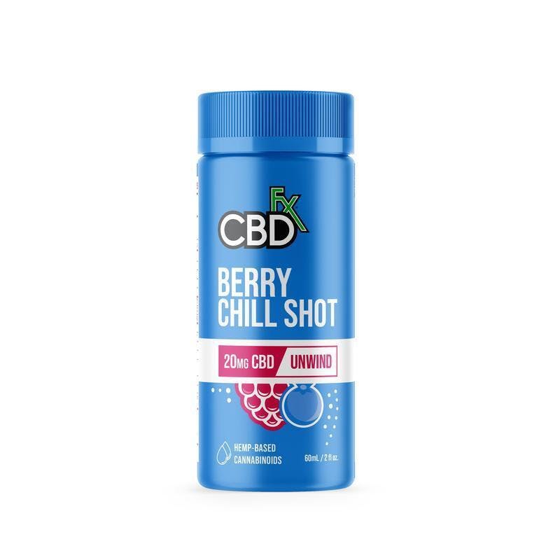 CBDfx - Berry CBD Chill Shot - 20mg - 1