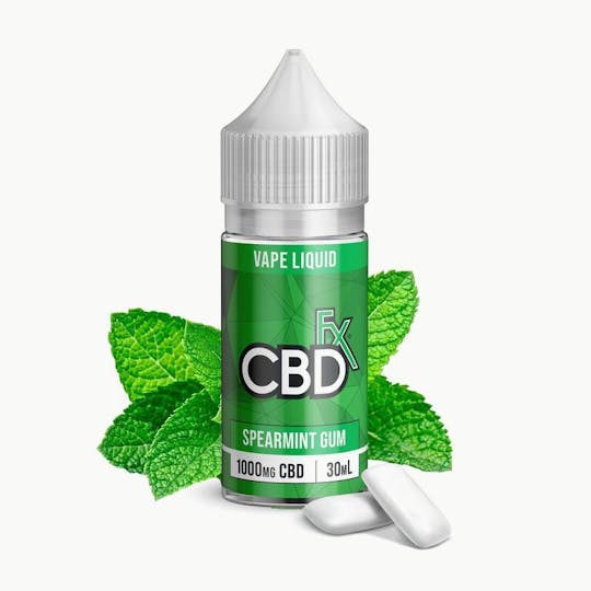 CBDfx - Fresh Mint CBD Vape Juice 500mg - 1
