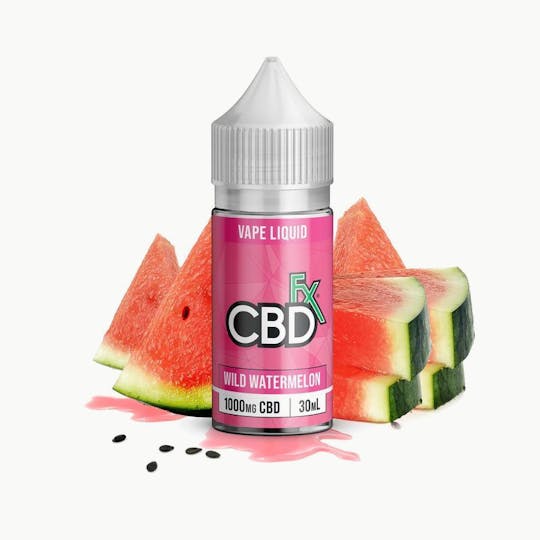 CBDfx - Wild Watermelon CBD Vape Juice 1000mg - 1