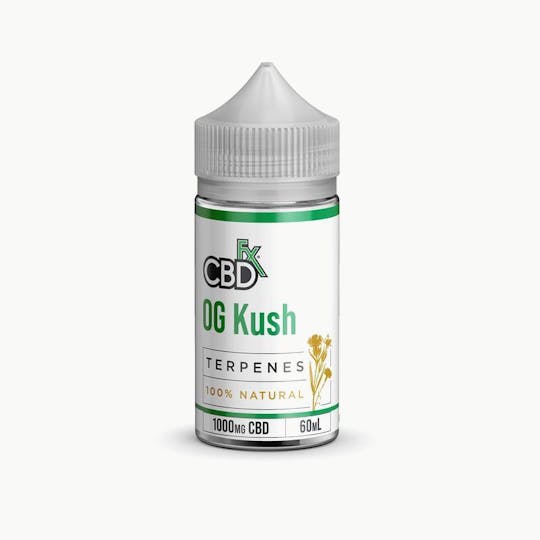 CBDfx - OG Kush CBD Terpene Vape Liquid 1000mg - 1