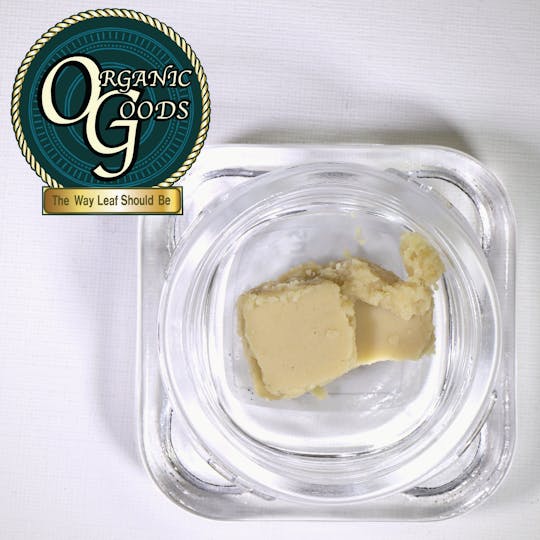 Organic Goods - Super Silver Haze Live Rosin 1g - 1