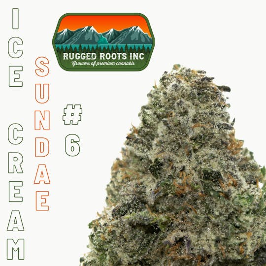 Rugged Roots - Rugged Roots - Ice Cream Sundae #6 3.5g Flower - 1