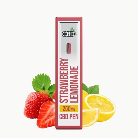 CBDfx - Strawberry Lemonade CBD Vape Pen 250MG - 1