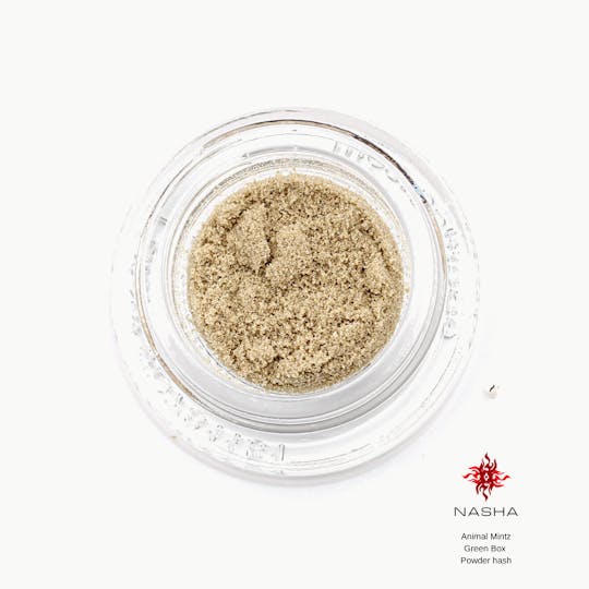 NASHA - Animal Mintz Green Powder Hash - 1