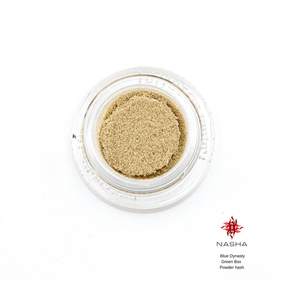 NASHA - Blue Dynasty Green Powder Hash - 1