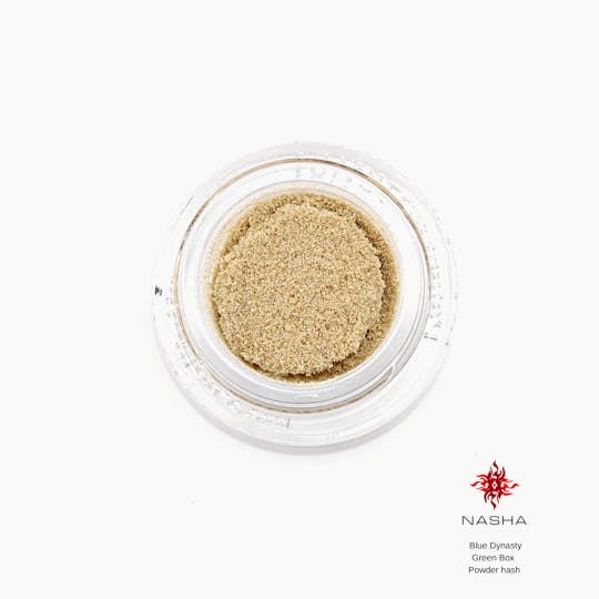 NASHA - Blue Dynasty Green Powder Hash - 1