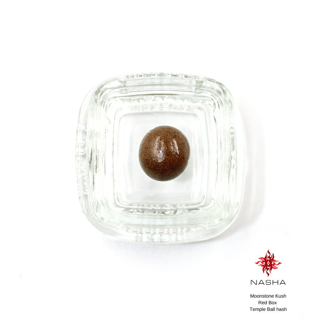 NASHA - Moonstone Kush 1.2g Red Pressed Hash (Barn Cat) - 1