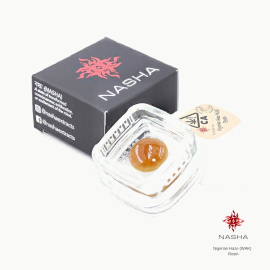 NASHA - Nigerian Haze Wak Rosin (S) (Mattole Valley Sungrown) - 1