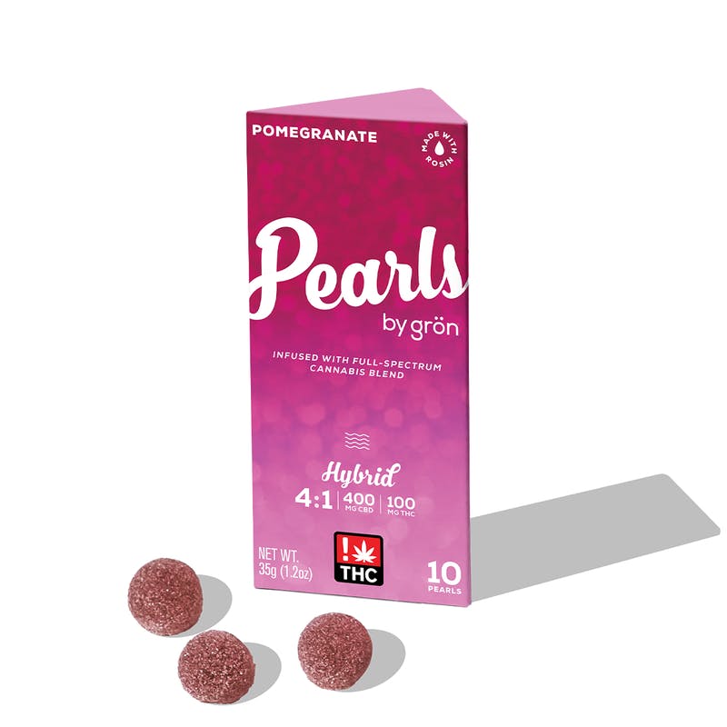 Grön Edibles - Grön 4:1 Pomegranate Pearls – Hybrid - 1