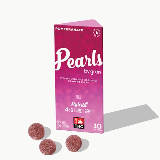Grön Edibles - Grön 4:1 Pomegranate Pearls – Hybrid - 1