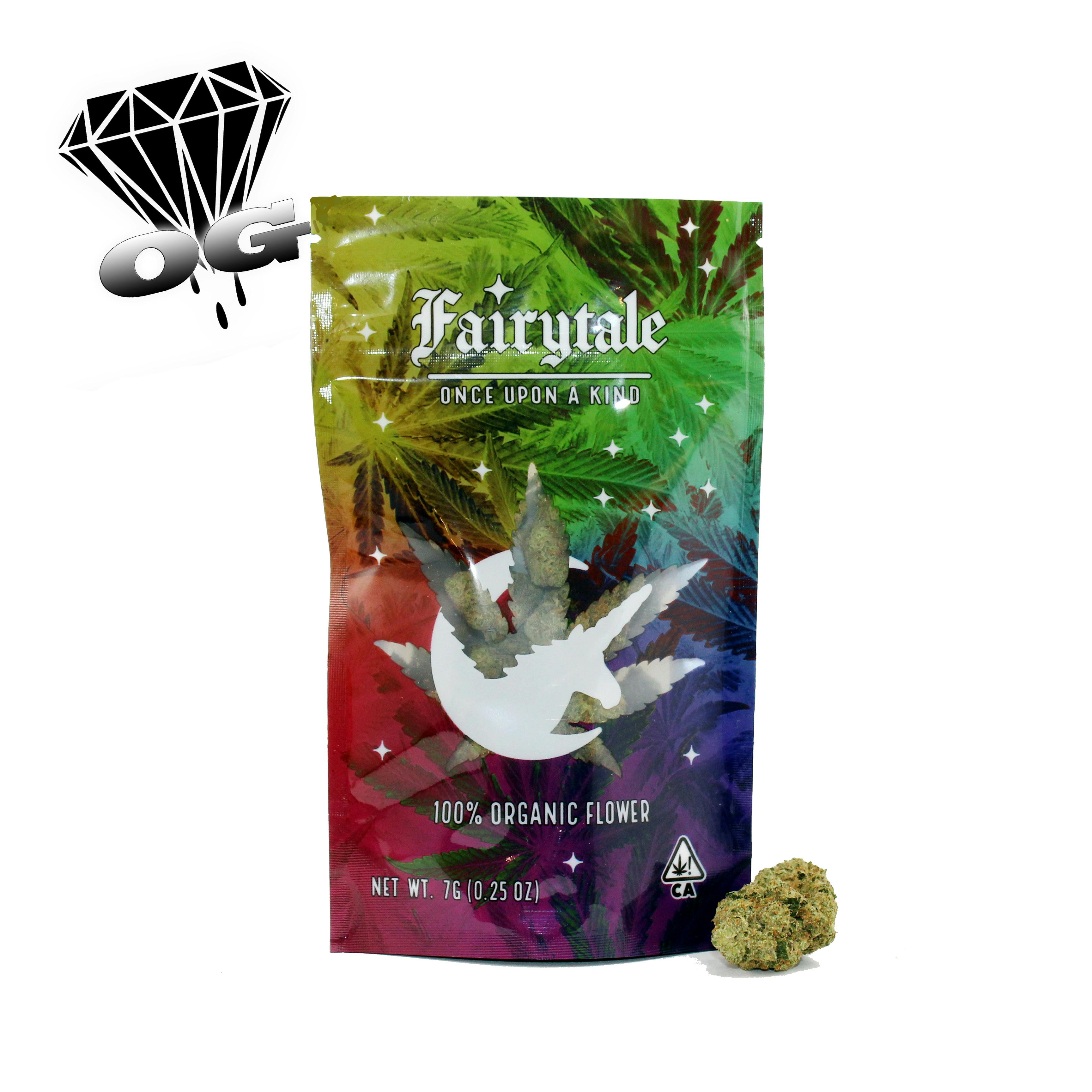 Fairytale - FAIRYTALE | 7 Grams (1/4) Black Diamond OG (Smalls) (Indica) 25% THC - 1