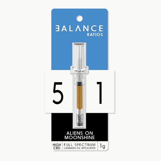 MFused - BALANCE Ratios 5:1 High CBD Extract Applicator - Aliens on Moonshine - 1