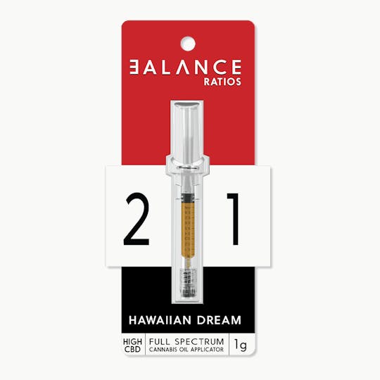 MFused - BALANCE Ratios 2:1 High CBD Extract Applicator - Hawaiian Dream - 1