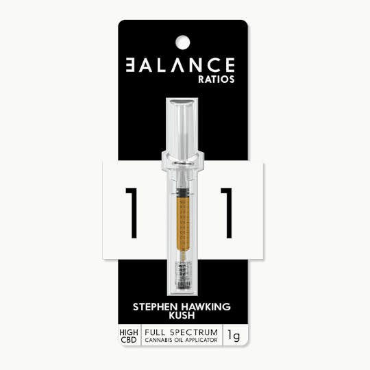 MFused - BALANCE Ratios 1:1 High CBD Extract Applicator - Stephen Hawking Kush - 1
