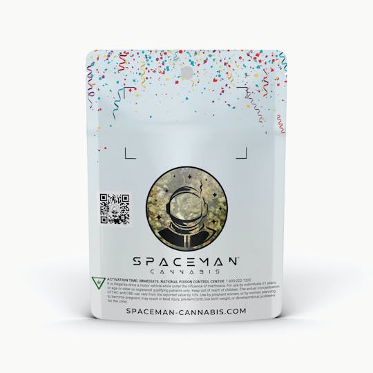 Spaceman Cannabis - Spaceman - 3.5g Flower - Birthday Cake - 1