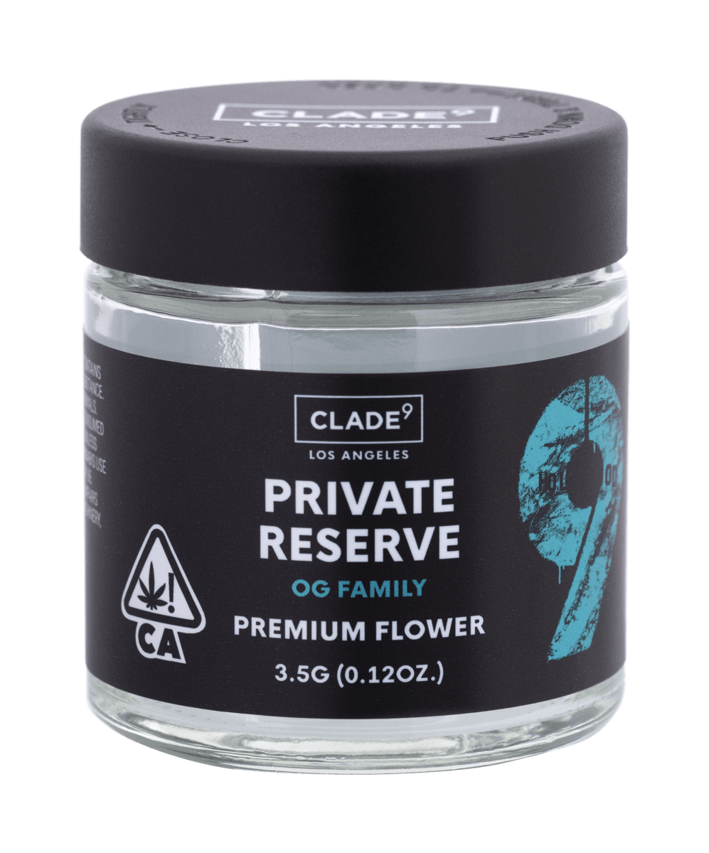 Clade9 - Private Reserve Flower 1/8 - 1