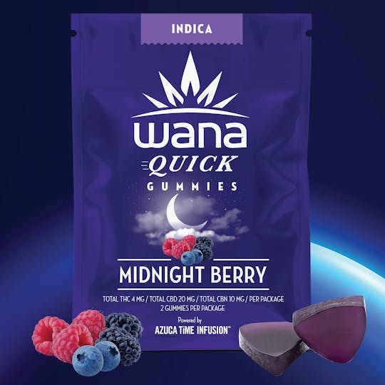 Wana Canada - Wana Quick Midnight Berry Indica - 1