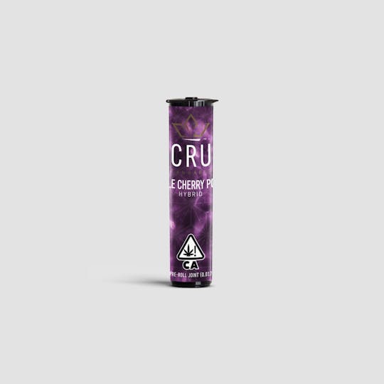 CRU Cannabis - Purple Cherry Popper (0.5G Pre-Roll) - 1