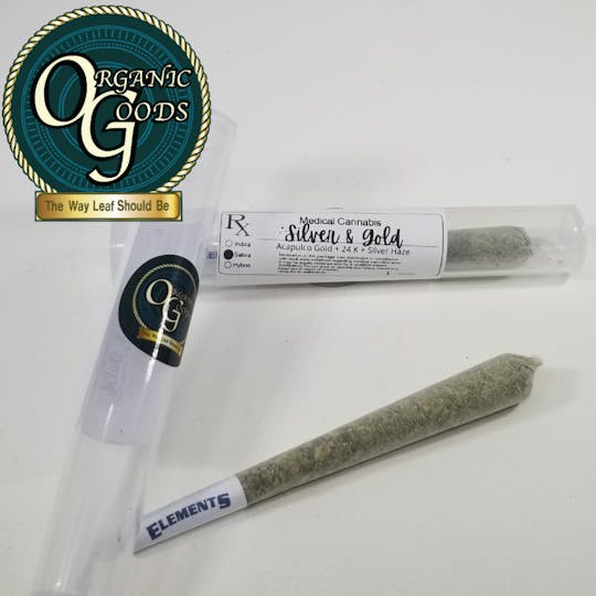 Organic Goods - Silver & Gold Pre-Roll - 1