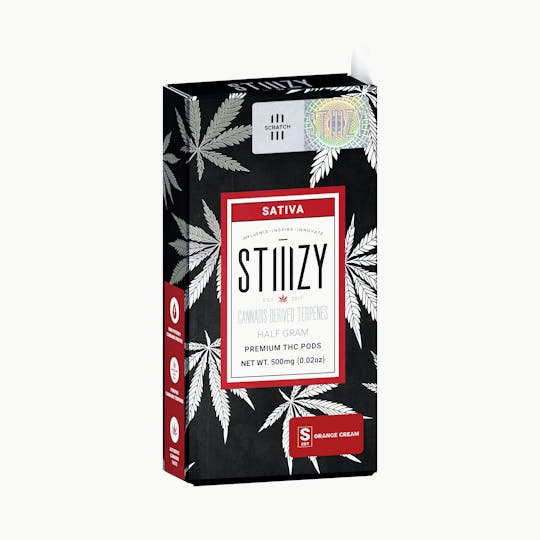 STIIIZY - Vape Cartridge - ORANGE CREME .5G CDT Pod - STIIIZY - 1