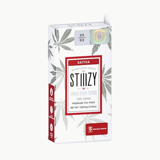 STIIIZY - Vape Cartridge - ORANGE CREME 1G CDT Pod - STIIIZY - 1