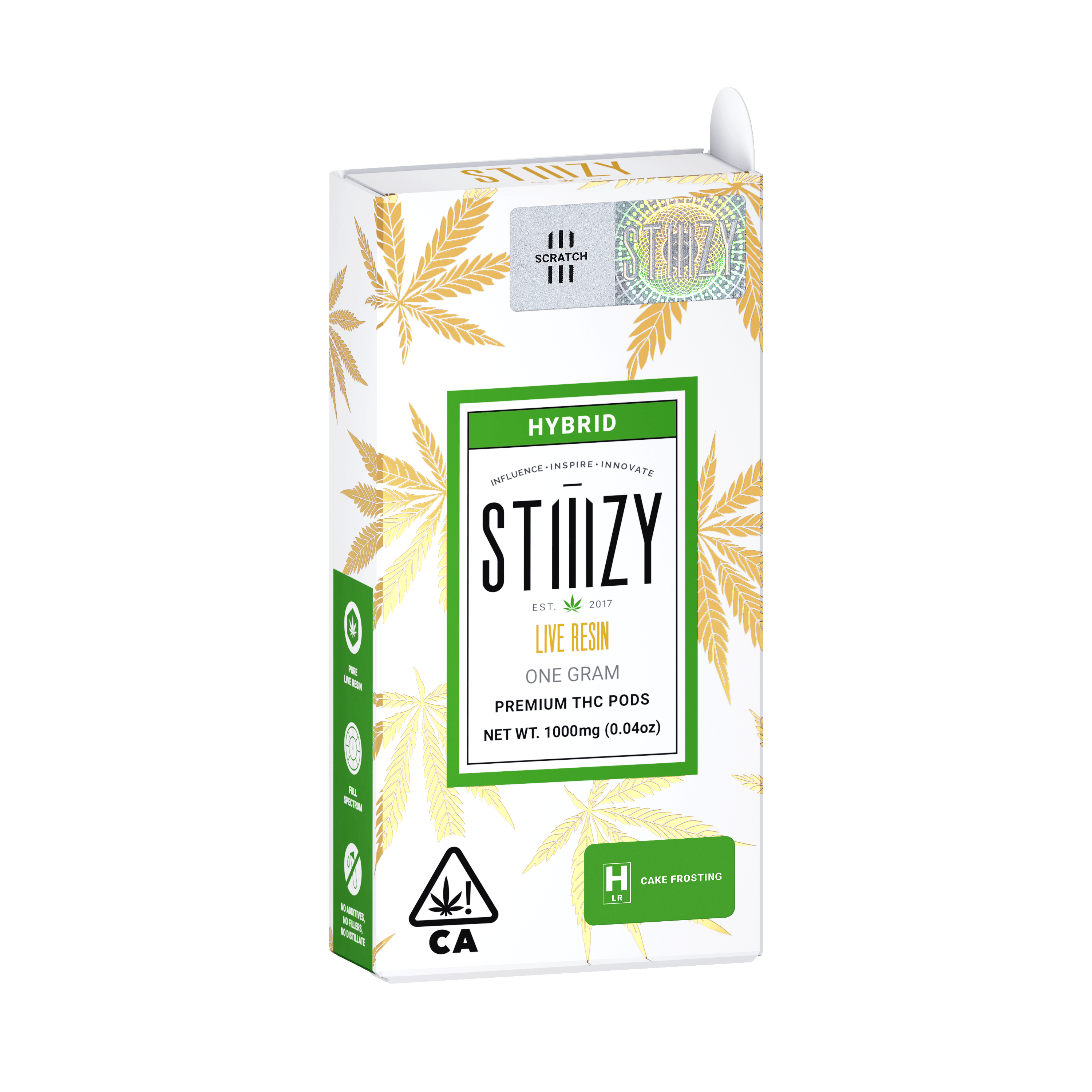 STIIIZY - Vape Cartridge - CAKE FROSTING 1G Live Resin Pod - STIIIZY - 1