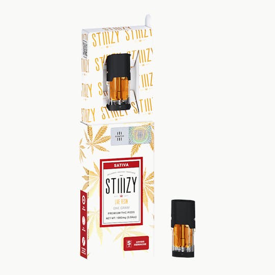 STIIIZY - Vape Cartridge - LEMON MERINGUE 1G Live Resin Pod - STIIIZY - 1