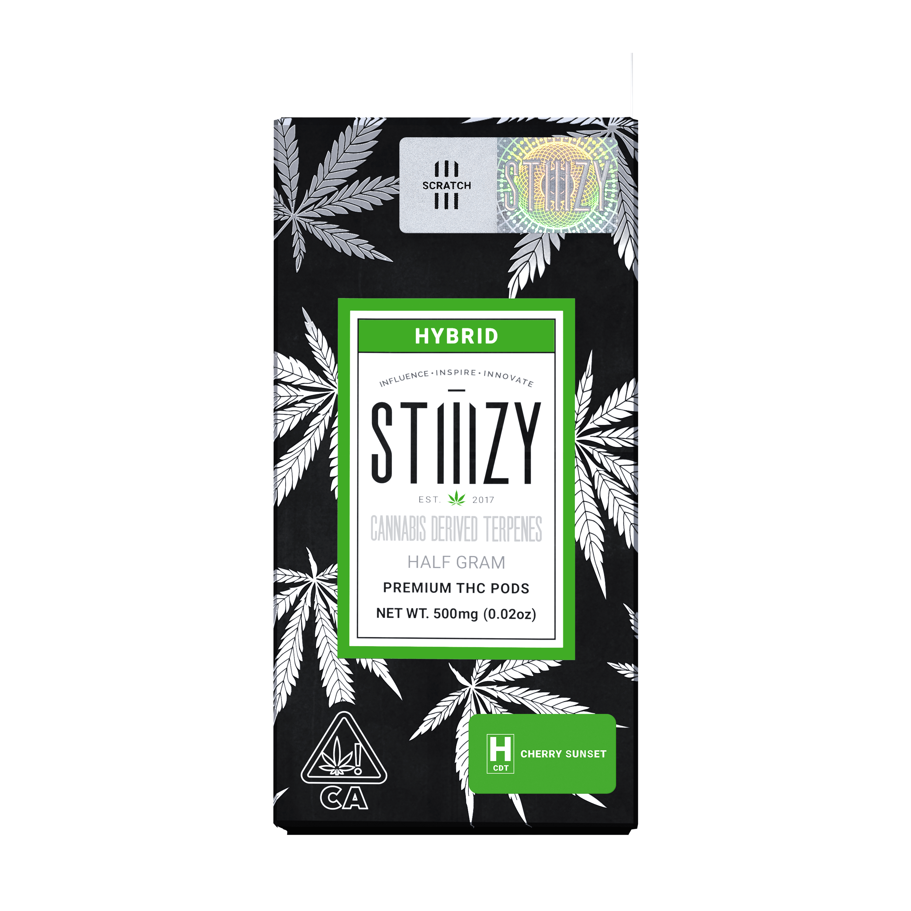 STIIIZY - Vape Cartridge - CHERRY SUNSET .5G CDT Pod - STIIIZY - 1