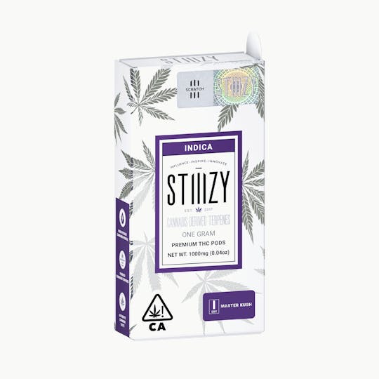 STIIIZY - Vape Cartridge - MASTER KUSH 1G CDT Pod - STIIIZY - 1