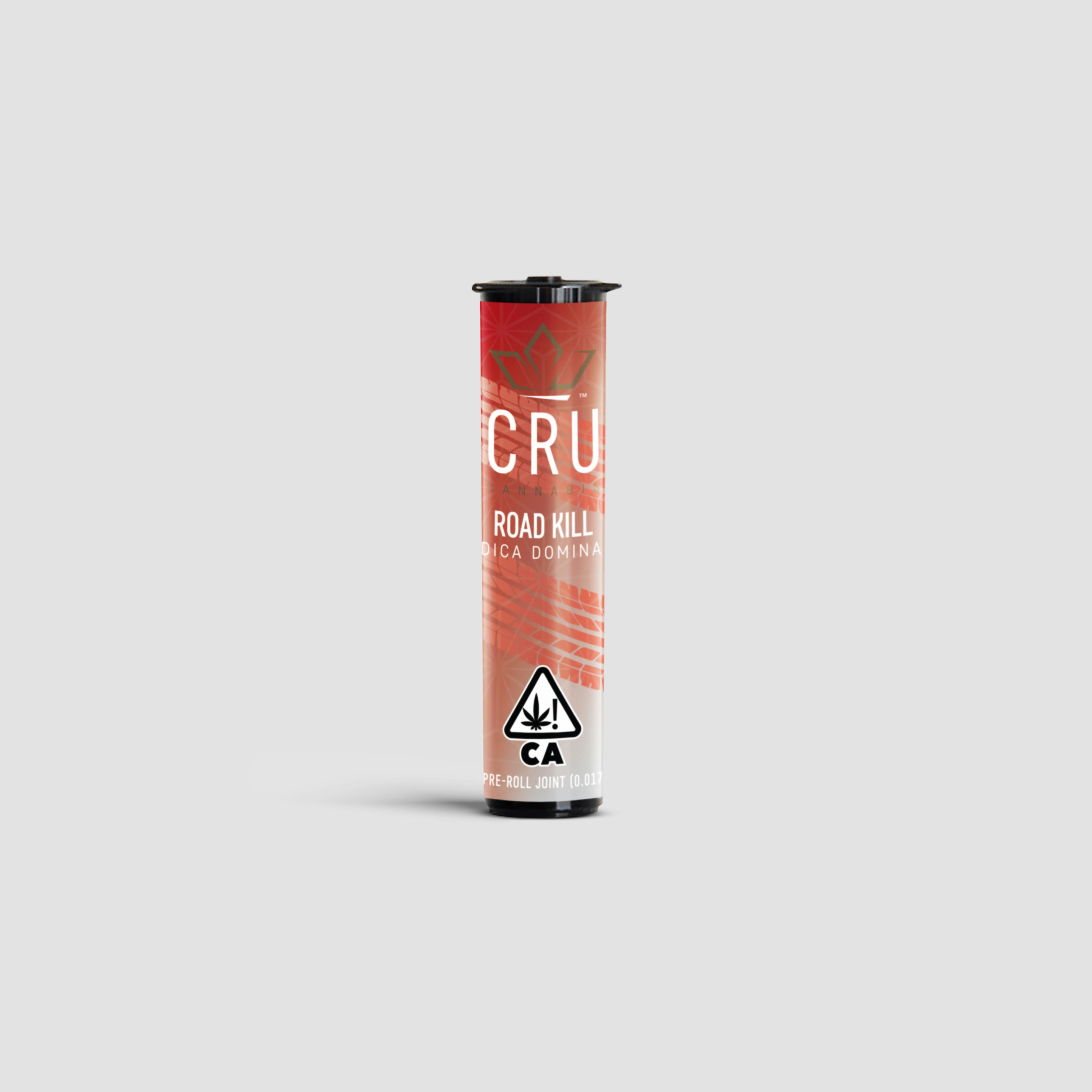 CRU Cannabis - Road Kill (0.5G Pre-Roll) - 1