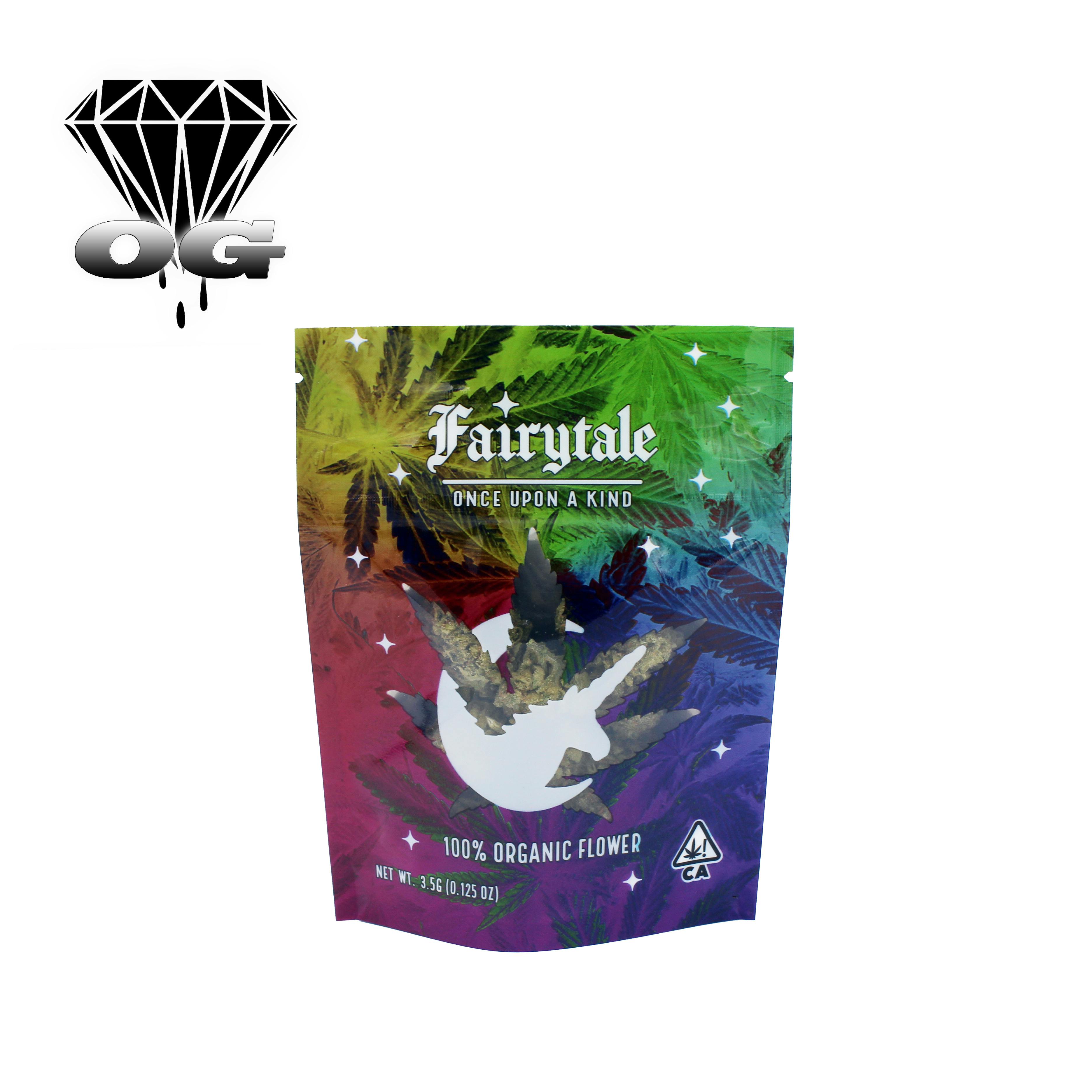 Fairytale - FAIRYTALE | 3.5 Grams (1/8) Black Diamond OG Premium (Indica) 35% THC - 1