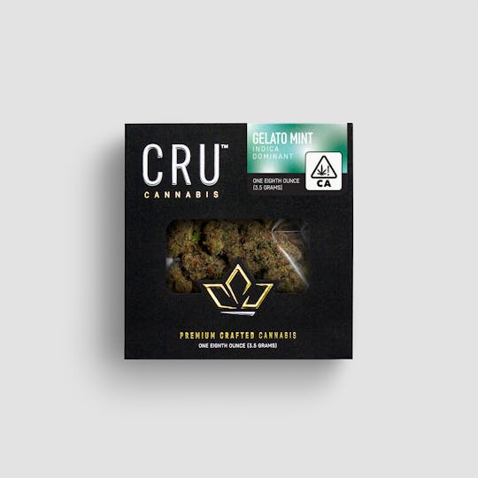 CRU Cannabis - Gelato Mint (3.5 Grams) - 1